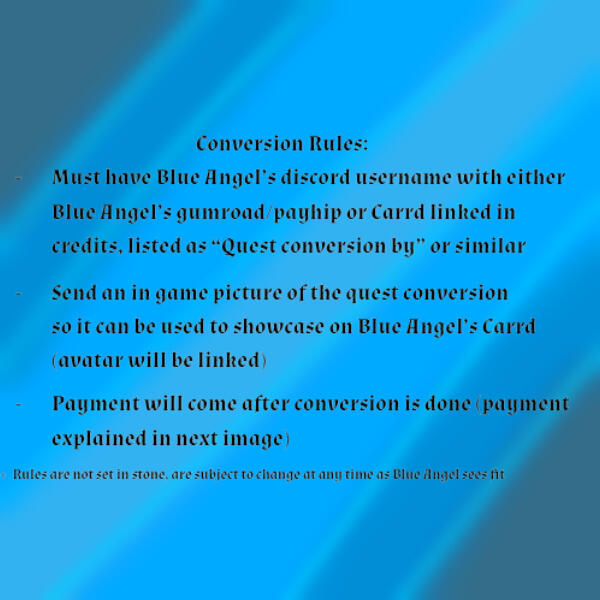 Conversion Rules