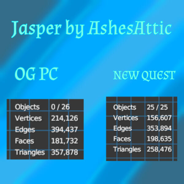Jasper by AshesAttic Quest FBX