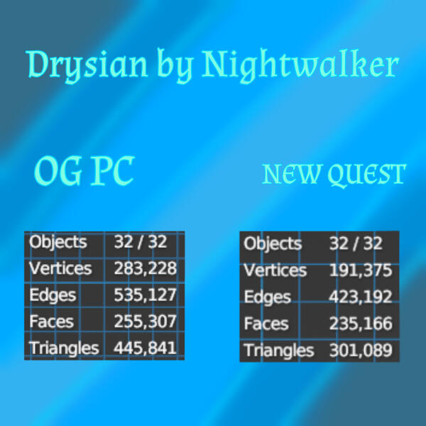 Drysian by Nightwalker Quest FBX